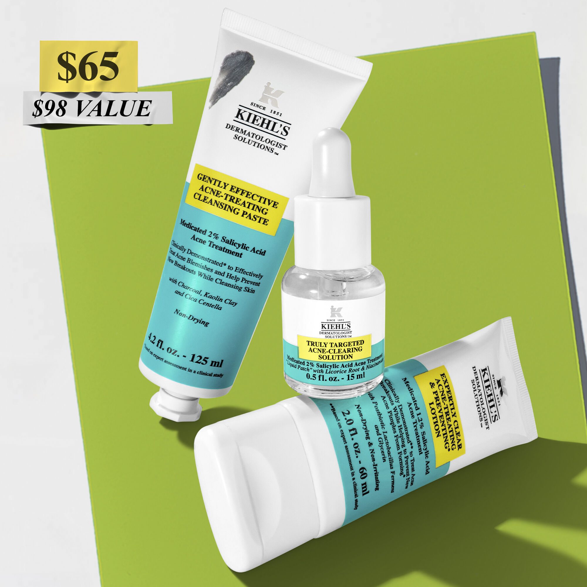 CLEAR INTENTIONS ACNE - Skincare Set - Kiehl's